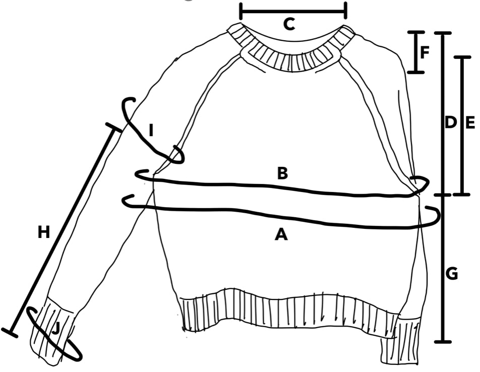 Gaufrette Raglan - Knitting Pattern