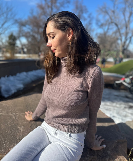 Woodruff Turtleneck - Knitting Pattern