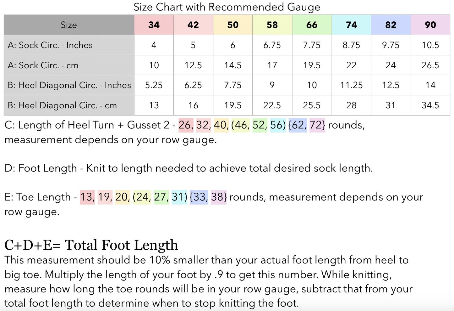 Vanilla Kite Heel Socks - Knitting Pattern