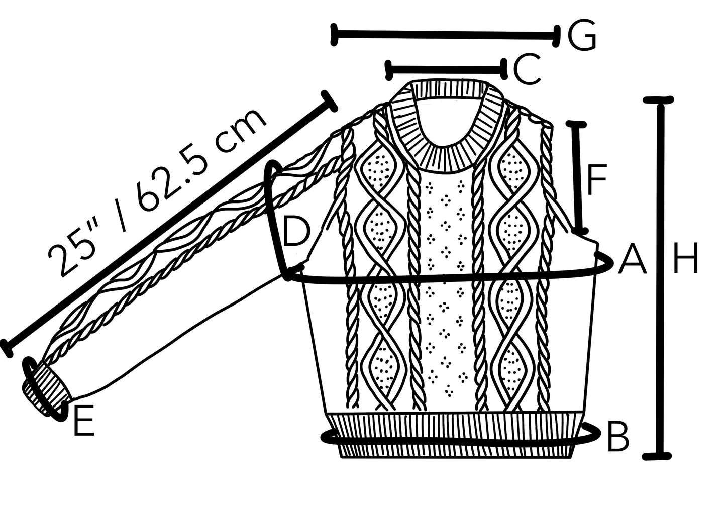 Fouetté Pullover - Knitting Pattern