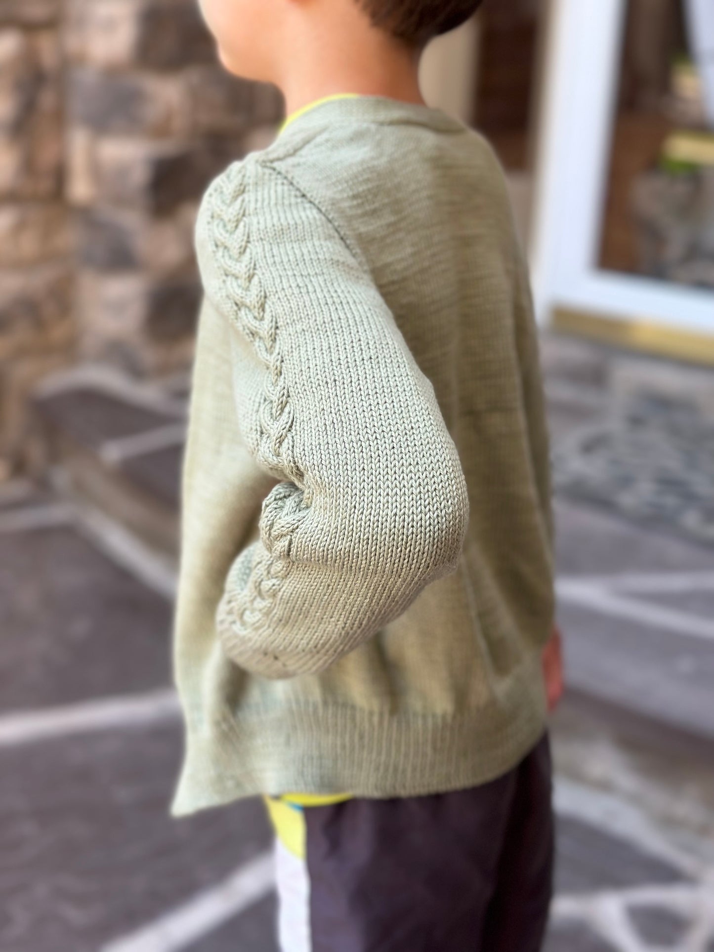 Children’s Malinois Cardigan - Knitting Pattern
