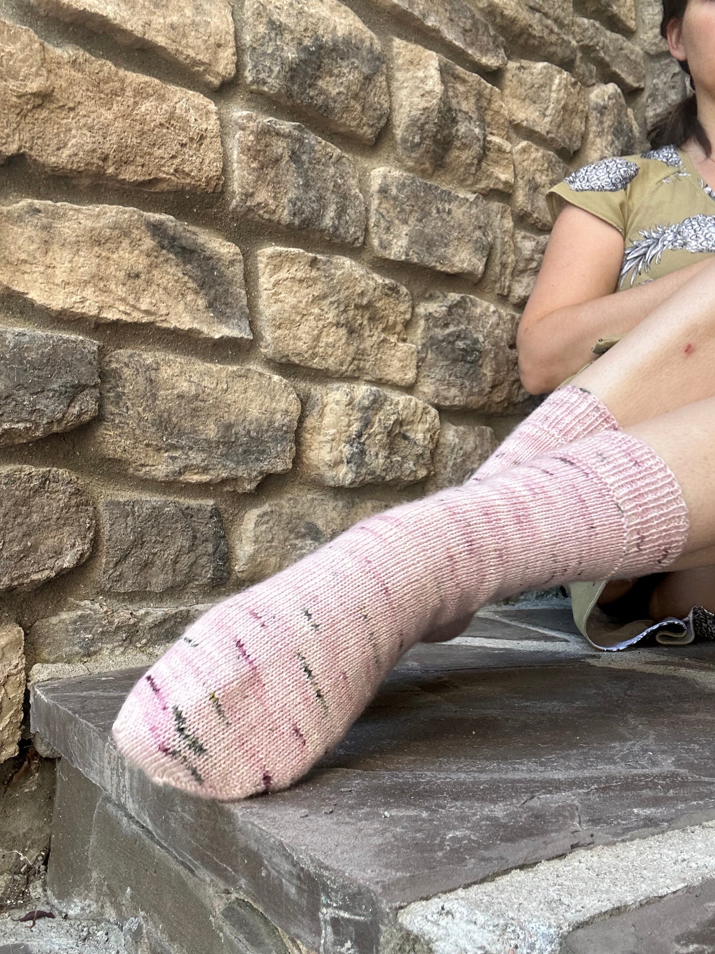Vanilla Kite Heel Socks - Knitting Pattern