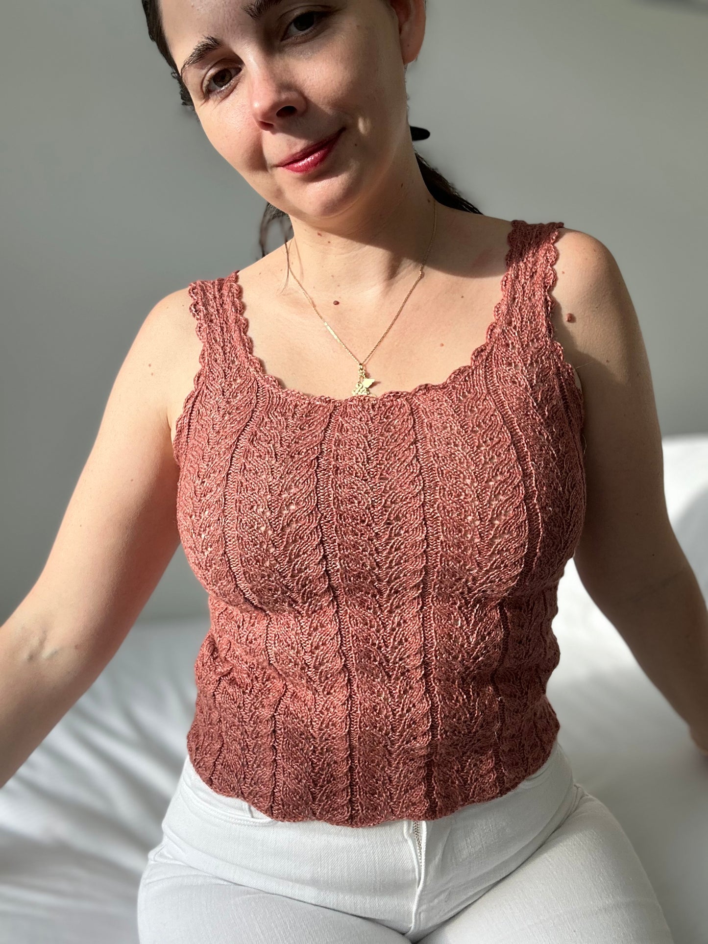 Four Seasons Camisole - Knitting Pattern