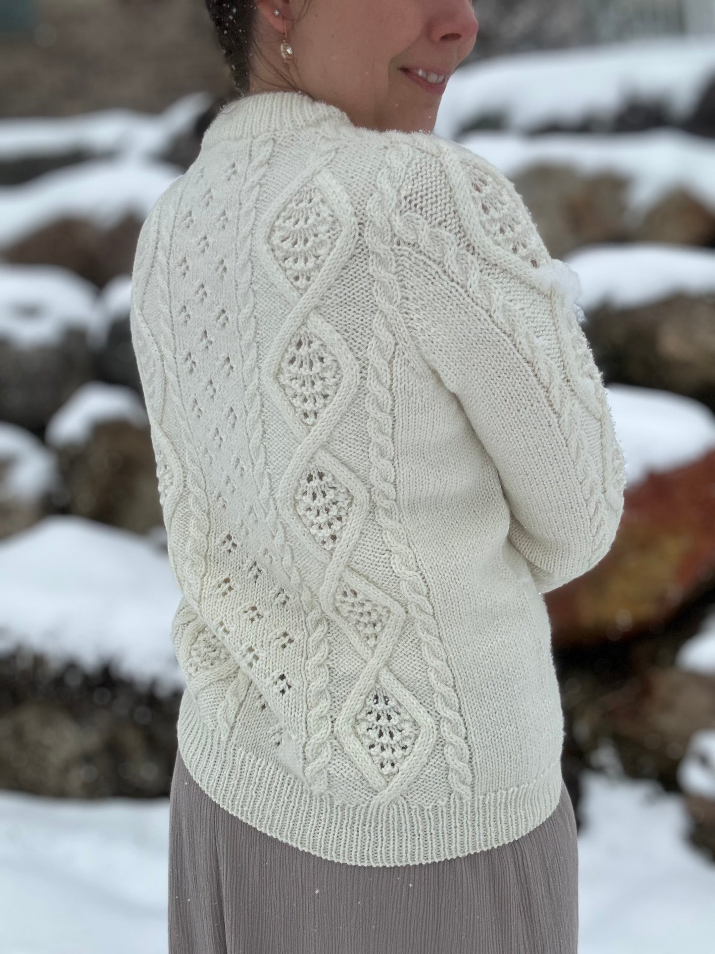 Fouetté Pullover - Knitting Pattern