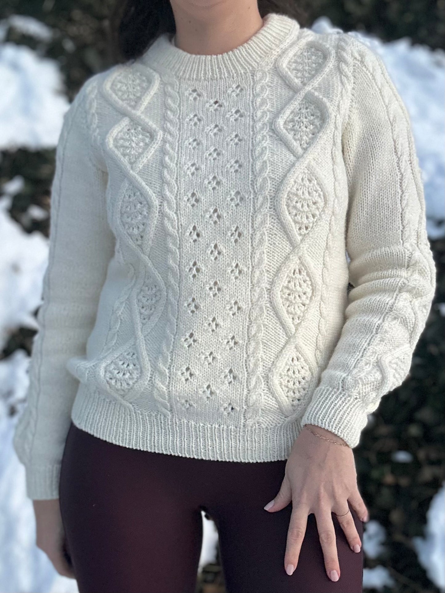 Fouetté Pullover - Knitting Pattern