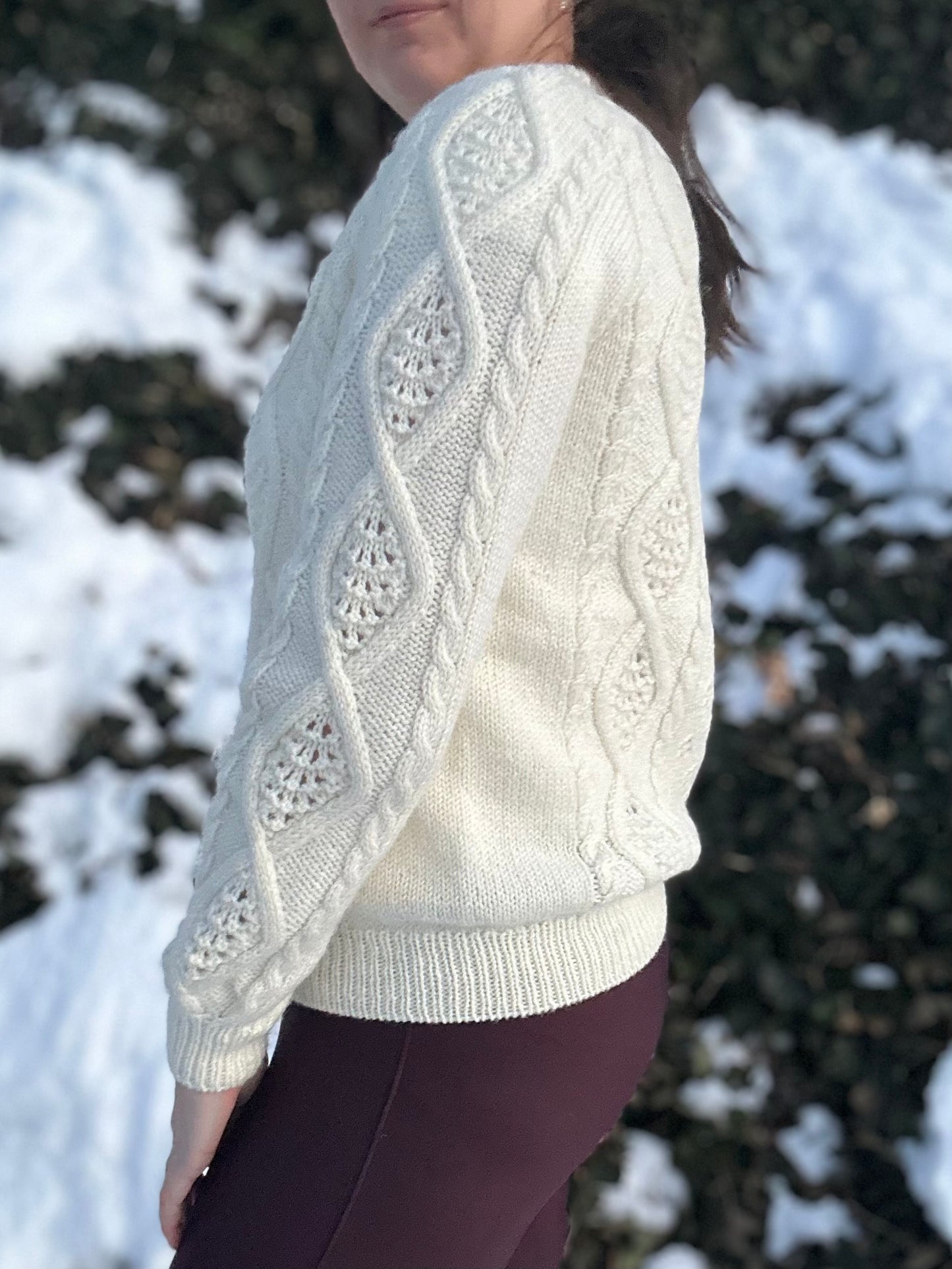 Fouetté Pullover - Knitting Pattern
