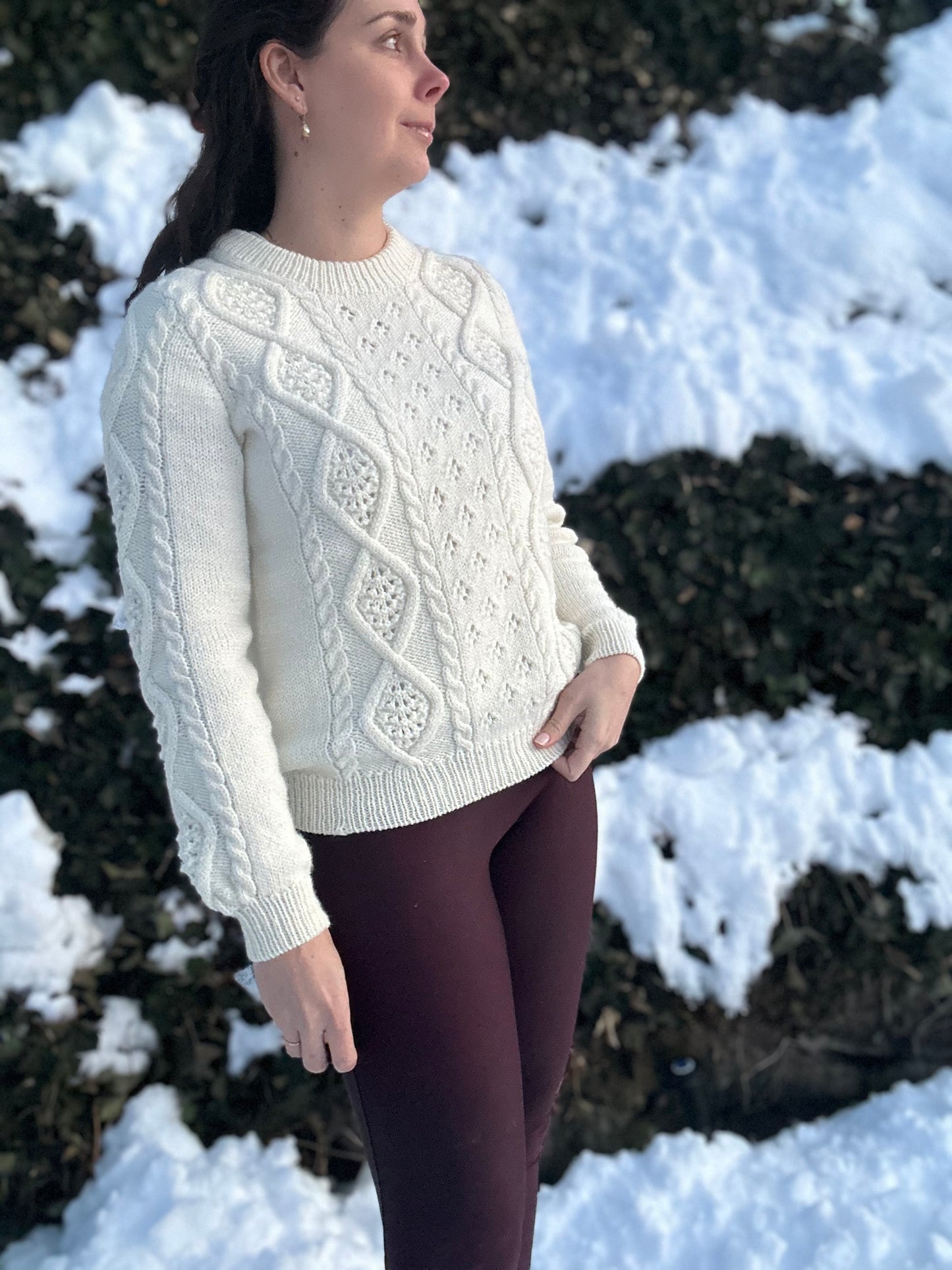 Fouetté Pullover - Knitting Pattern