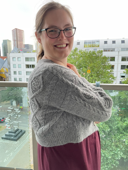 Fouetté Cardigan Test Knitters