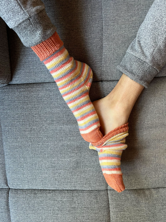 Vanilla Kite Heel Sock Test Knitters