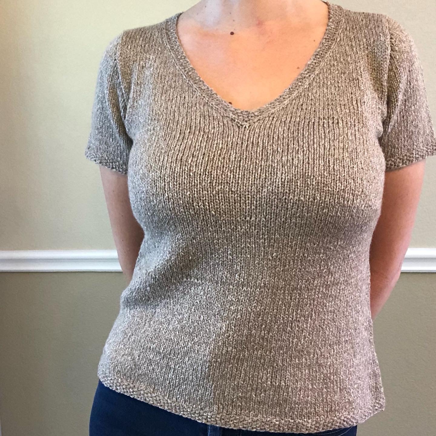 Seedling Tee - Knitting Pattern