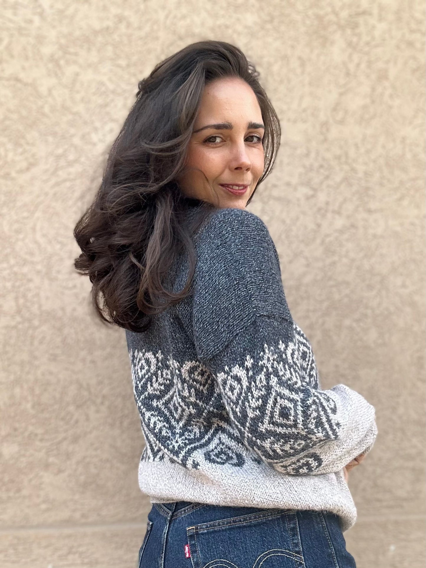 Heart Prism Pullover - Knitting Pattern