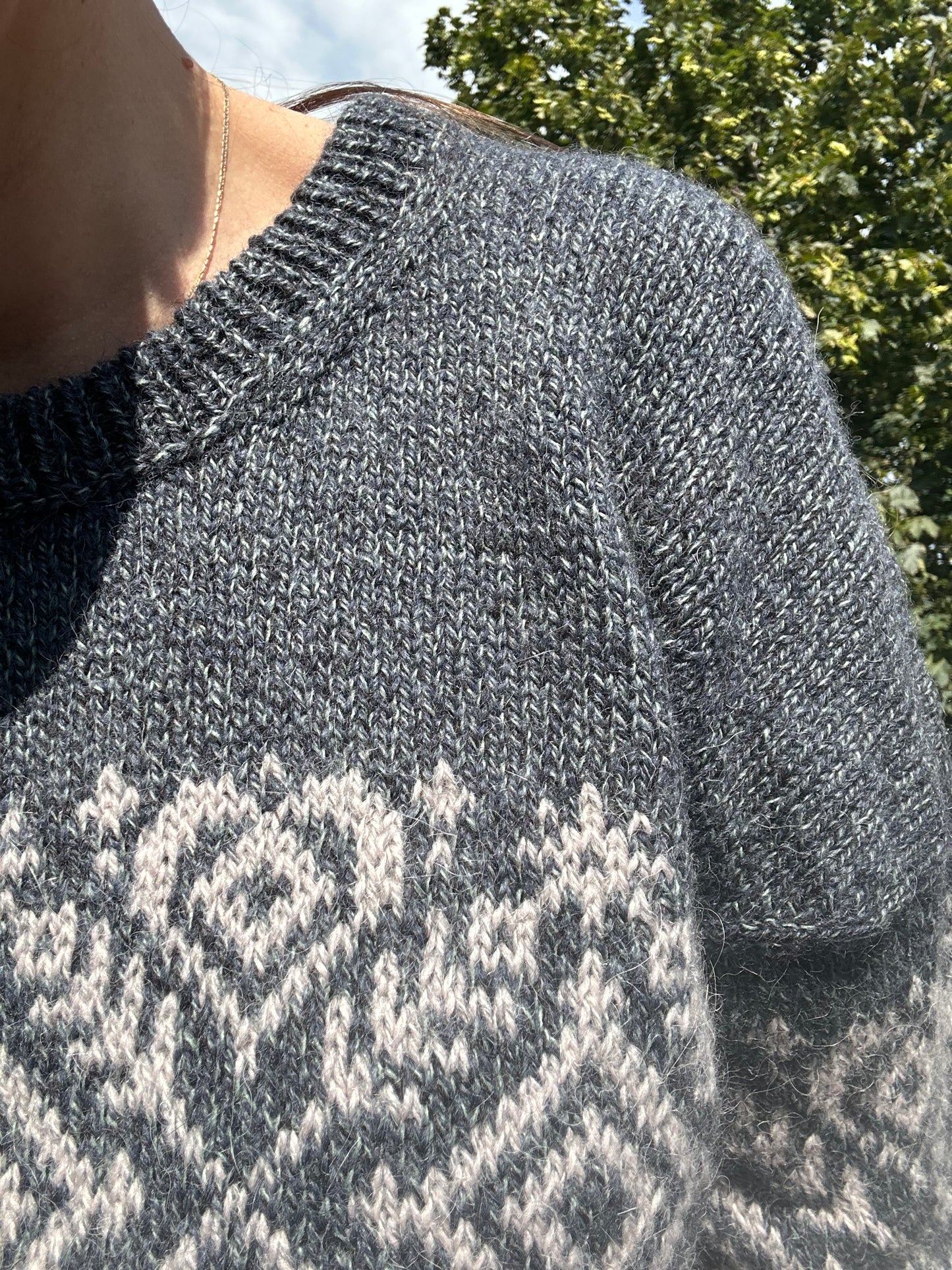 Heart Prism Pullover - Knitting Pattern