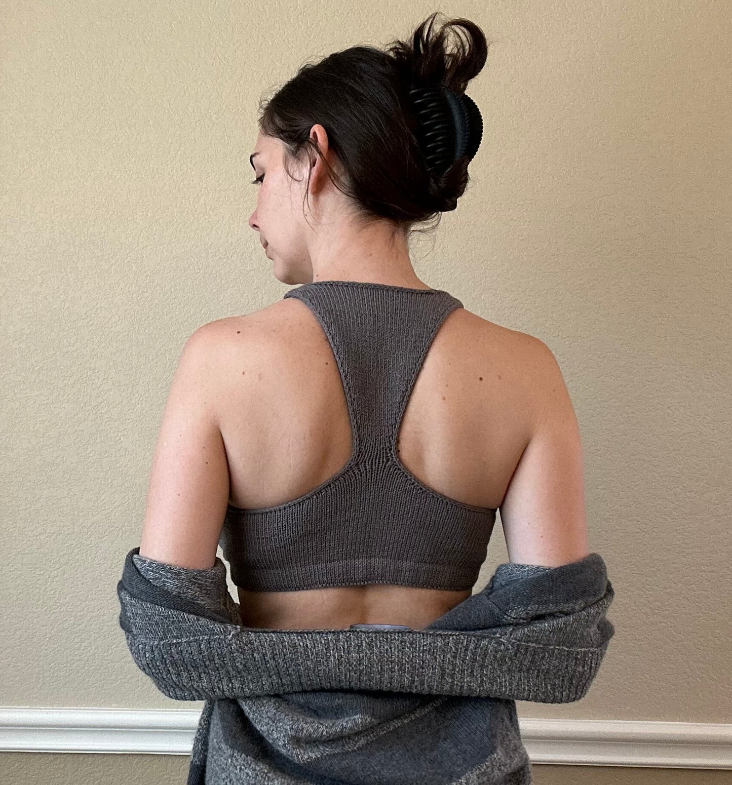 Speedy Racerback Bralette - Knitting Pattern