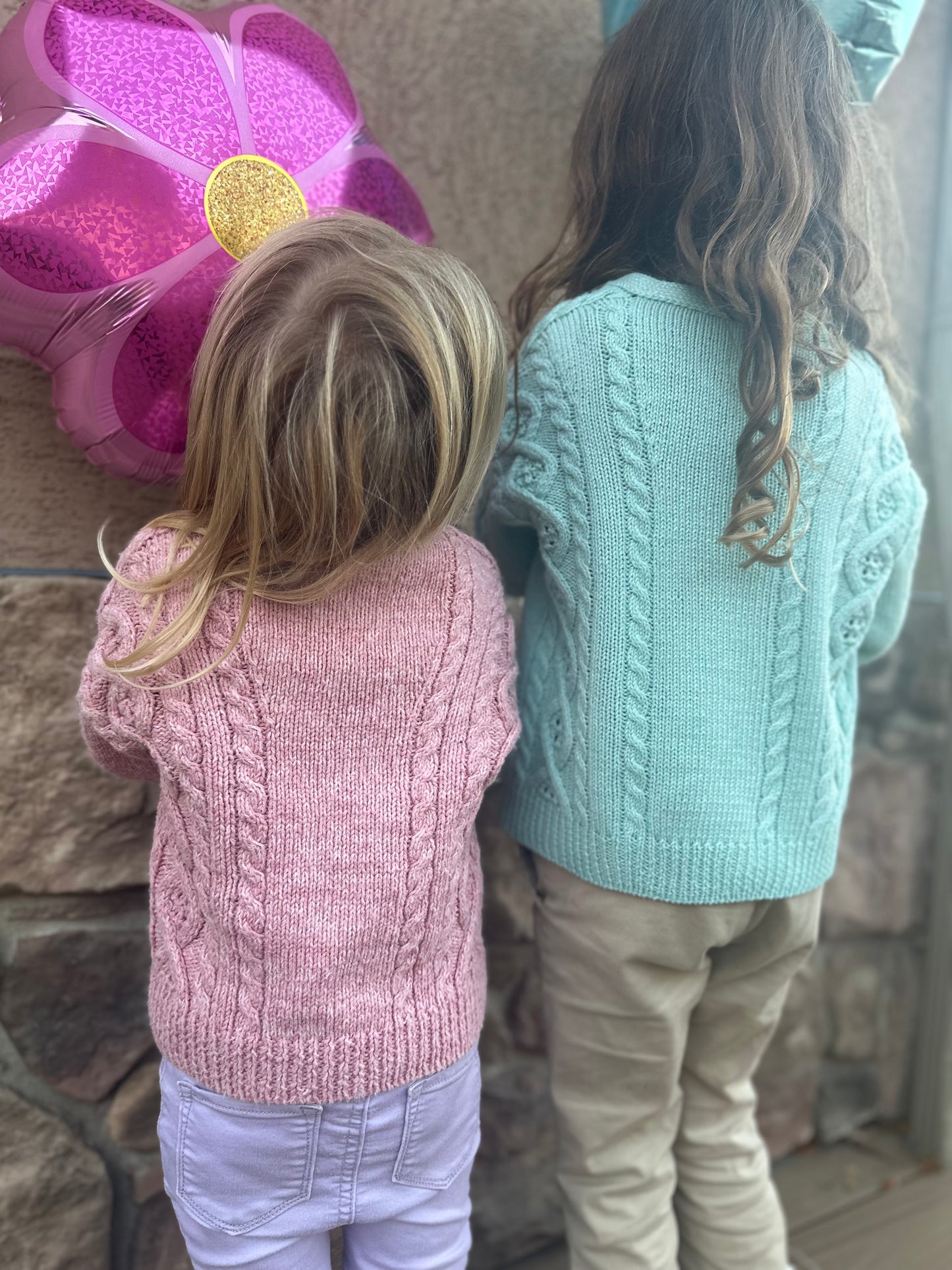 Children’s Fouetté Cardigan - Knitting Pattern