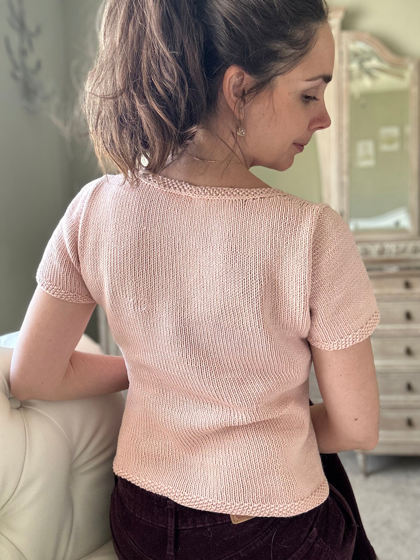 Seedling Tee - Knitting Pattern