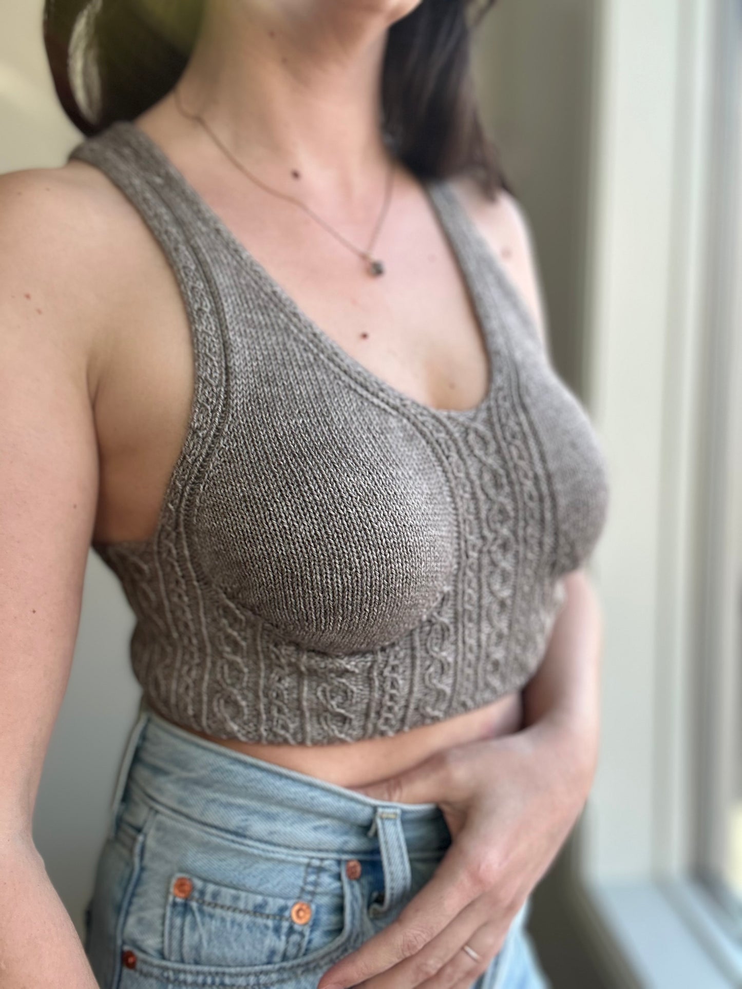 Diana Bralette - Knitting Pattern