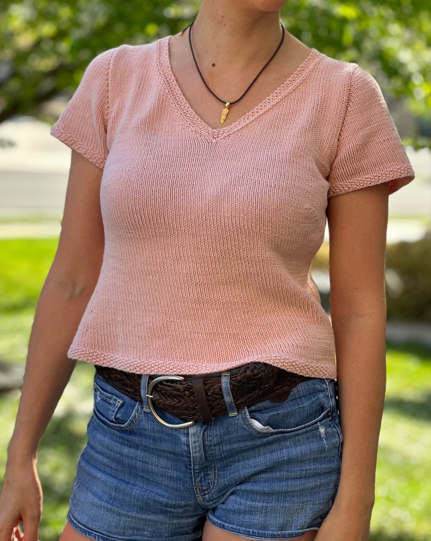 Seedling Tee - Knitting Pattern