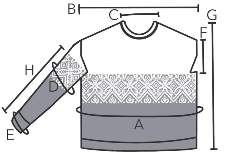Children’s Heart Prism Pullover - Knitting Pattern