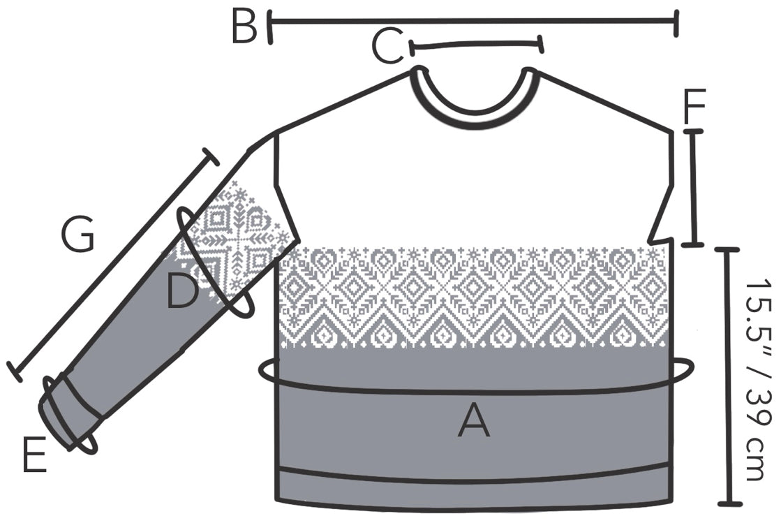 Heart Prism Pullover - Knitting Pattern