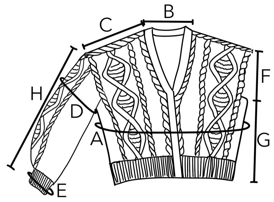 Children’s Fouetté Cardigan - Knitting Pattern