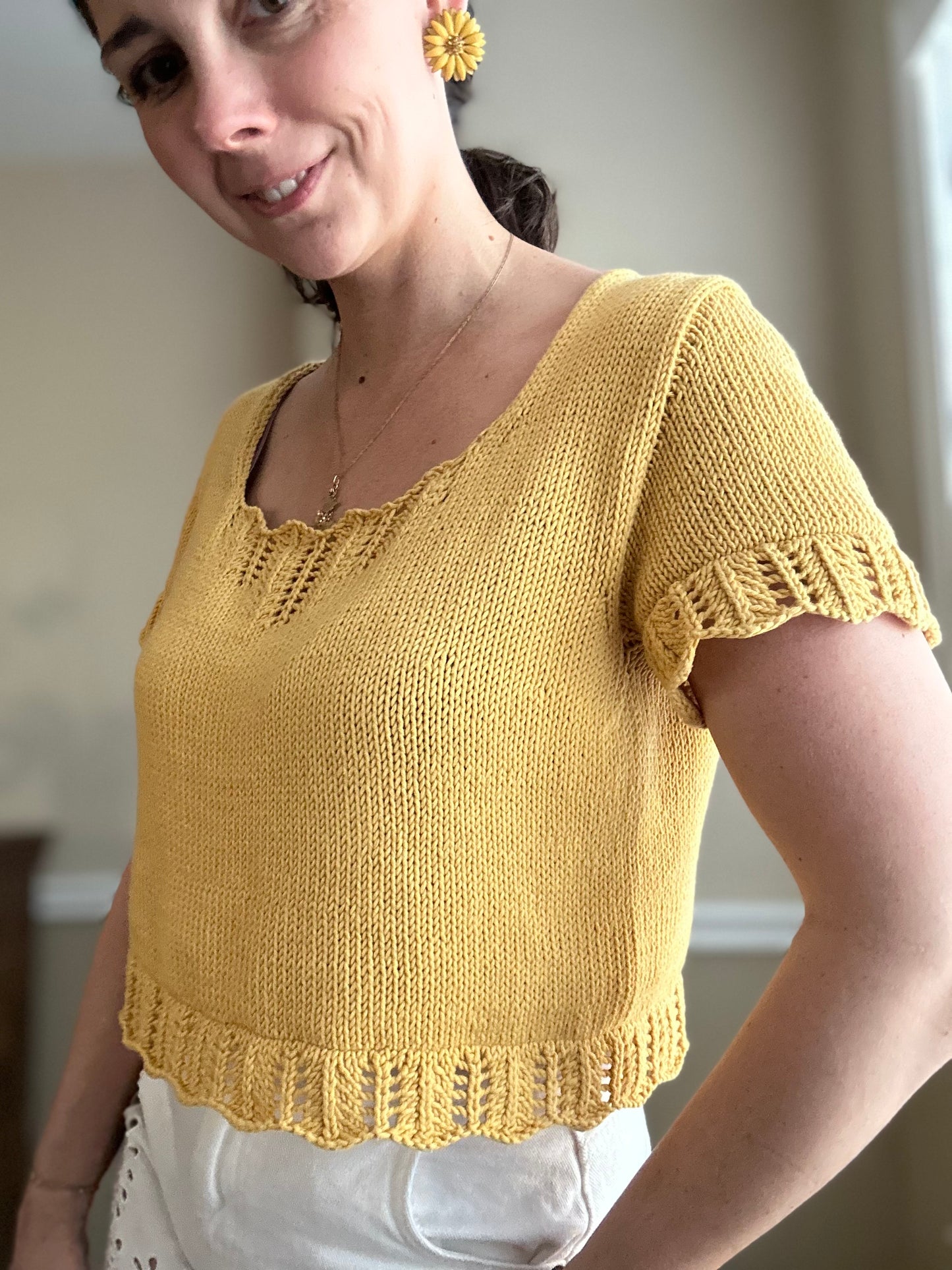 Camille Tee - Knitting Pattern