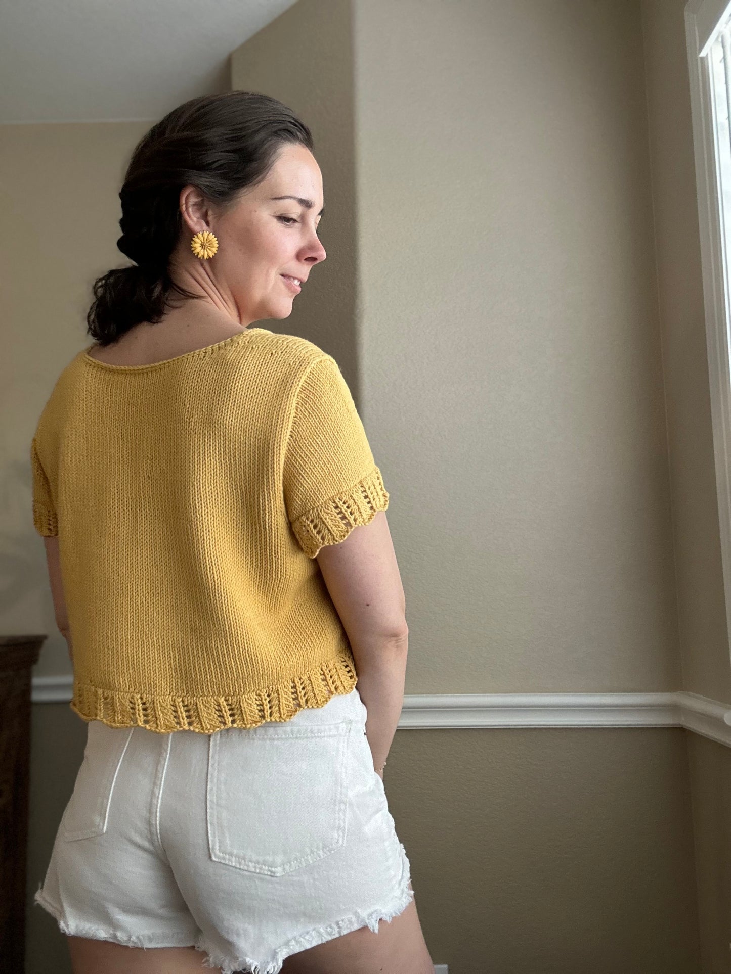 Camille Tee - Knitting Pattern