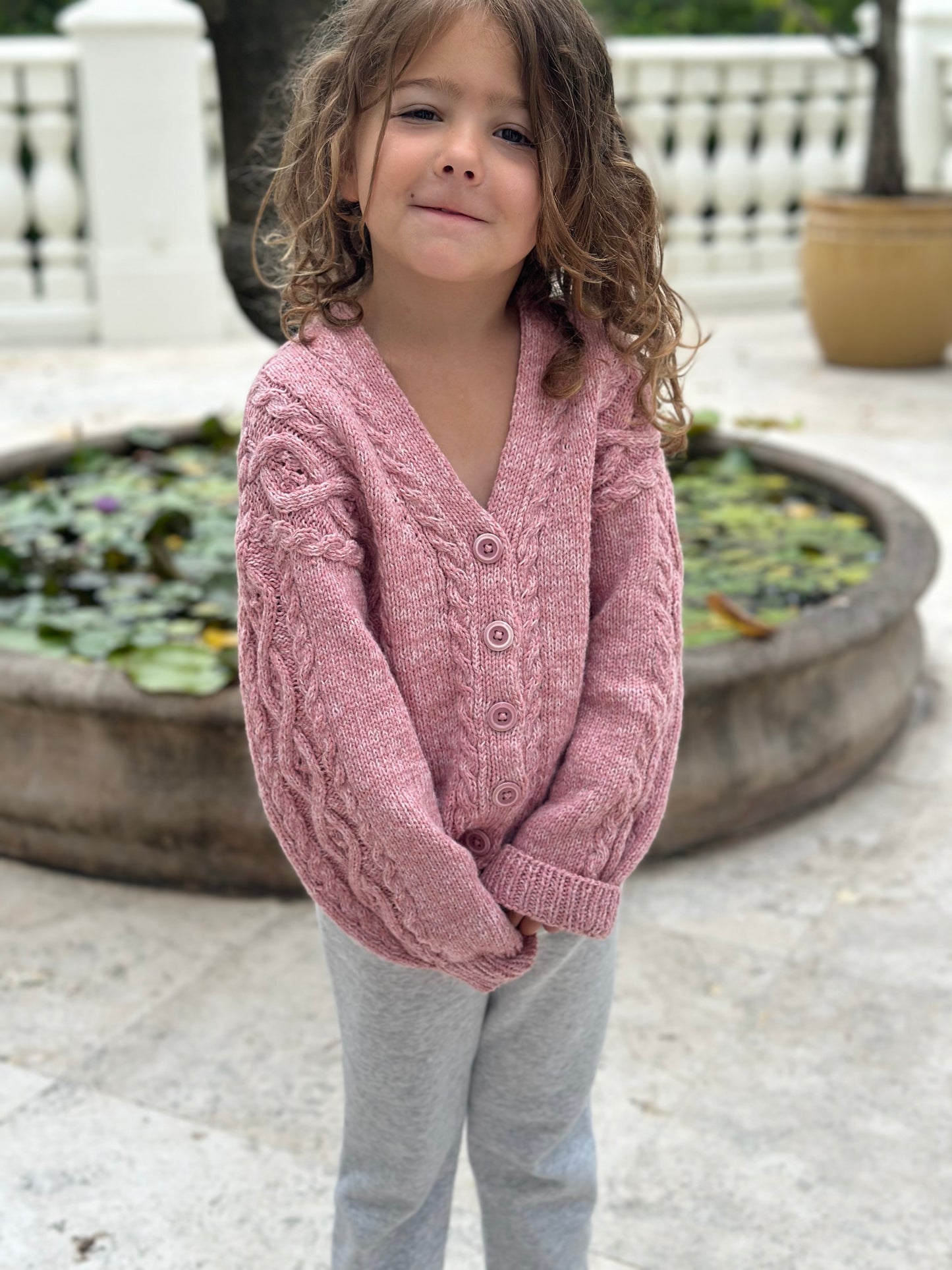 Children’s Fouetté Cardigan - Knitting Pattern